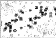 Section from a 1.8Å electron density map.